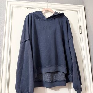 GAP Deep Blue Pullover Hoodie